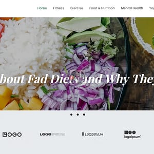 Download complete wordpress blog website