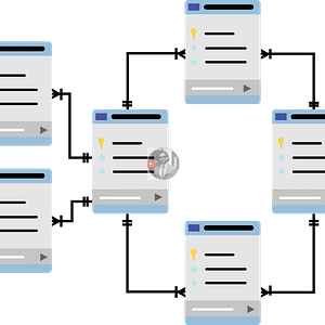 database schema, data tables, schema-1895779.jpg